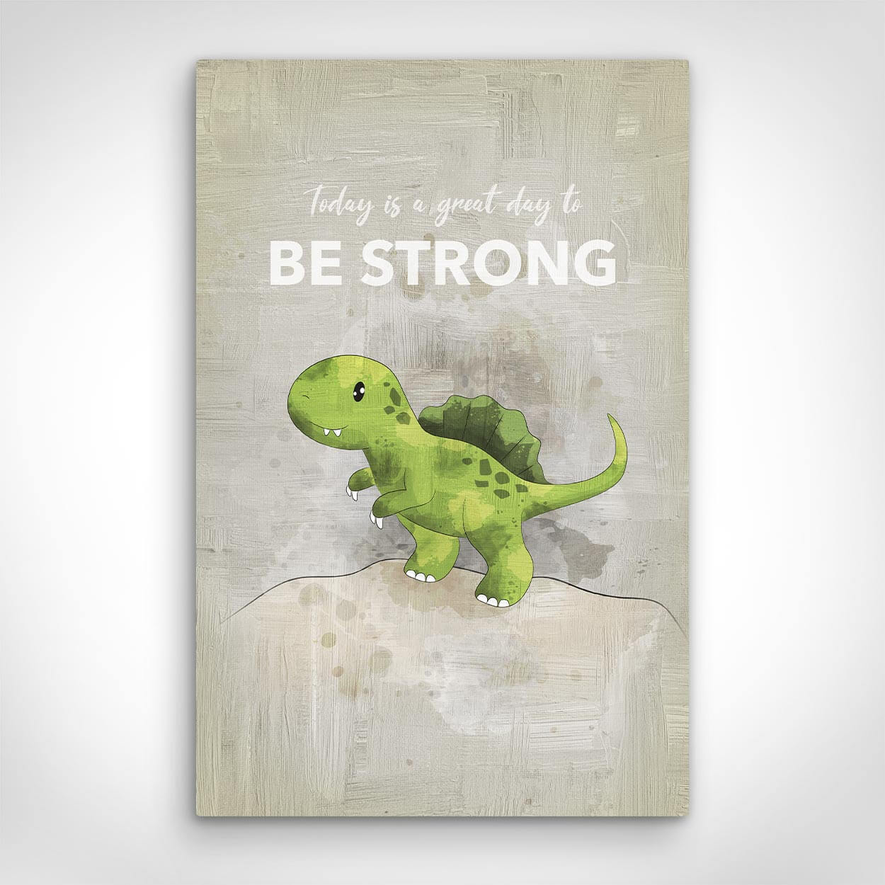 Leinwand Bild „Be Strong“ von Motivational Art Vorderansicht