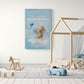 Leinwand Kinderzimmer „Discover The World“ von Motivational Art