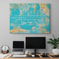 Büro Bilder Leinwand „Every Single Day - Siri Lindley“ von Motivational Art