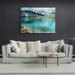 Leinwand Wohnzimmer „Life is a Journey“ von Motivational Art