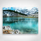 Leinwand Bild „Life is a Journey“ von Motivational Art Vorderansicht